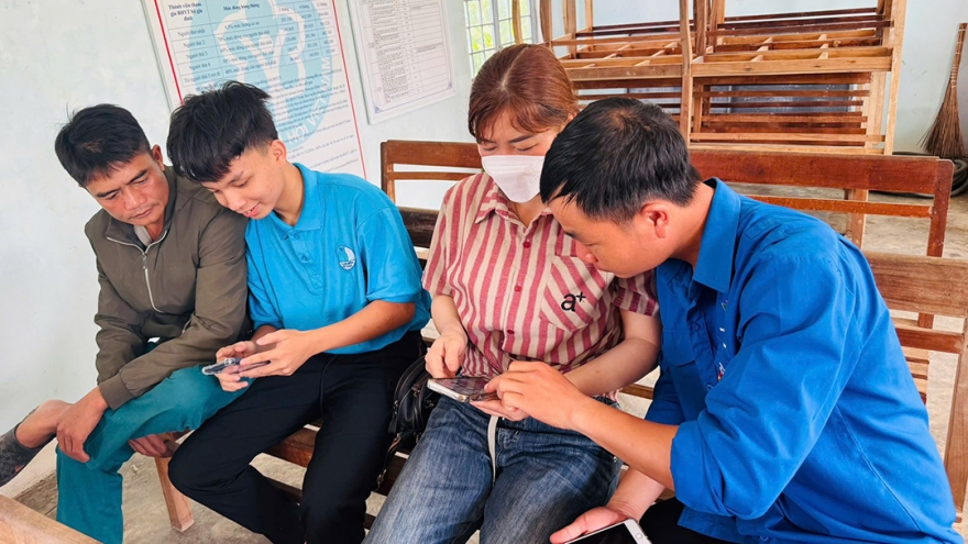 Tỉnh Đoàn Quảng Ngãi thanh lập tổ xung kích hỗ trợ các xã, phường mới sáp nhập